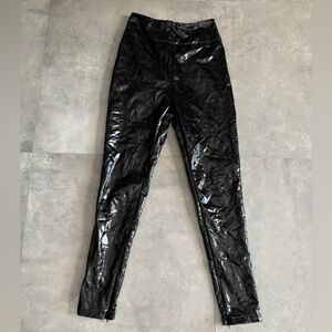 Meshki Faux Leather Pants | S